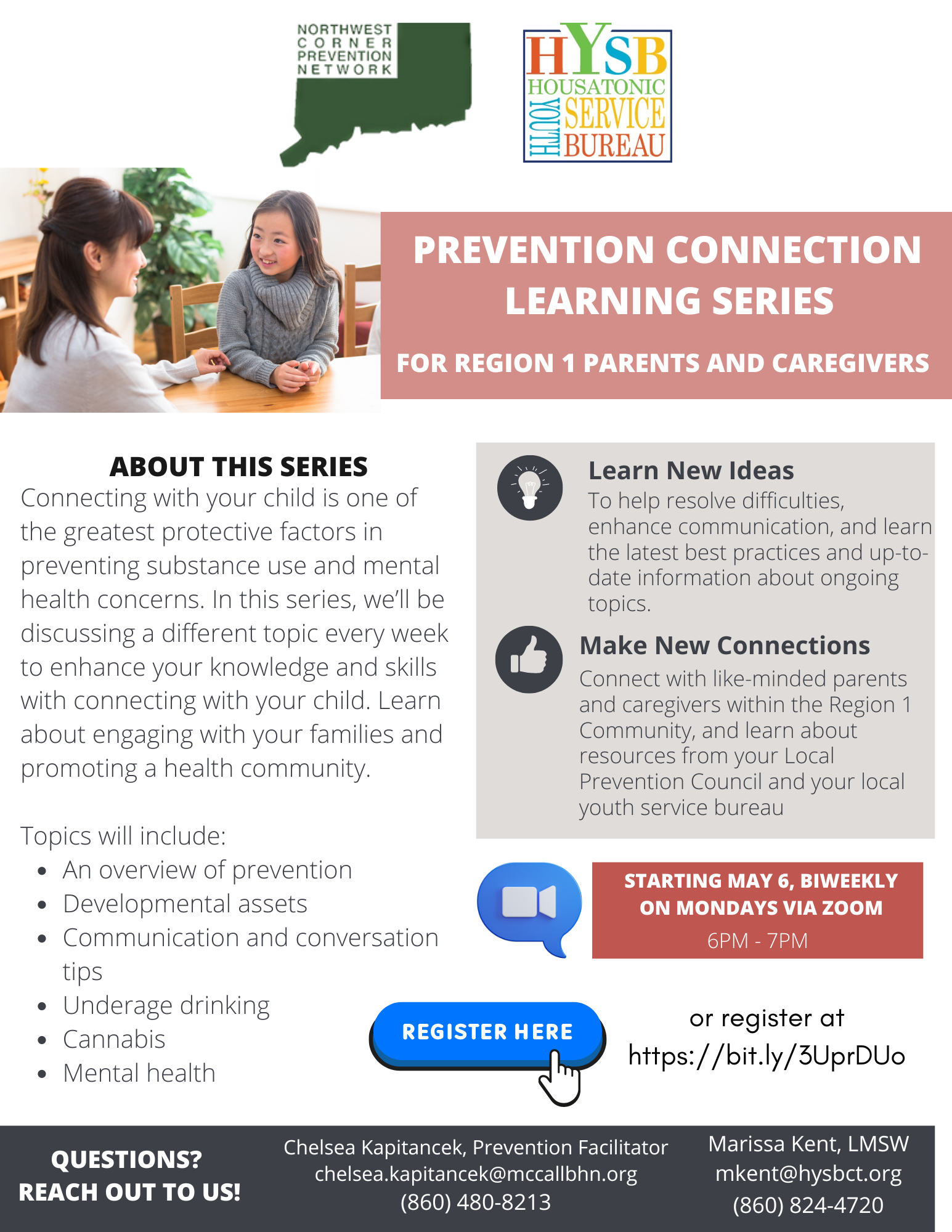 Prevention Connection Learning Series (1) | Housatonic Valley Regional ...